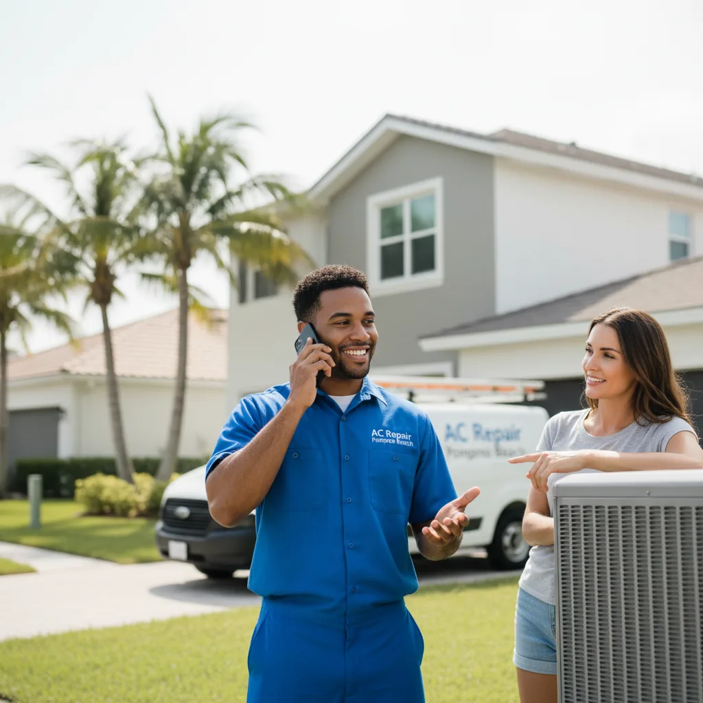 AC Repair Pompano Beach customer support in Poultney